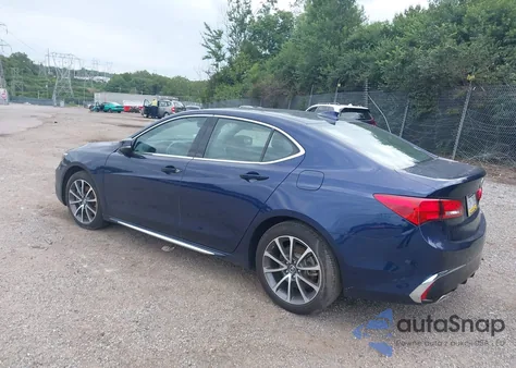 2018 Acura Tlx Tech Pkg из США, поврежденный, VIN 19UUB2F5XJA003575